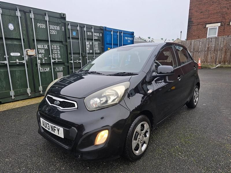 Second-hand Kia Picanto 68 CP (50 kW) 2013 Negru Hatchback