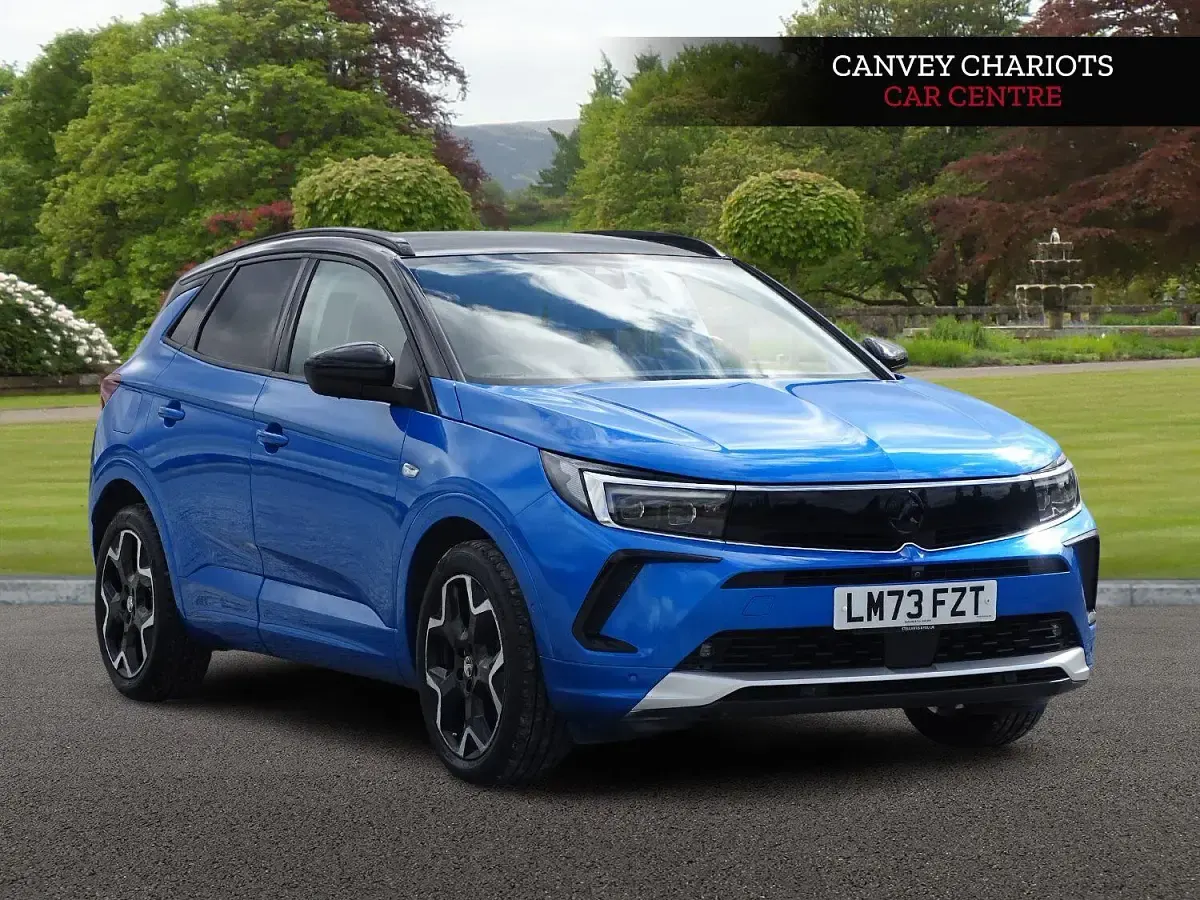 Used Vauxhall Grandland X Ultimate 128 HP (94 kW) 2023 Blue SUV