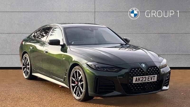Green Used 2023 BMW 420 Gran Coupé M Sport Coupe | £32,995 (Fair price) - Image 1/4