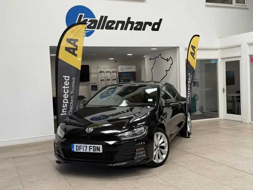 Used VW Scirocco GT 125 HP (91 kW) 2017 Black Coupe