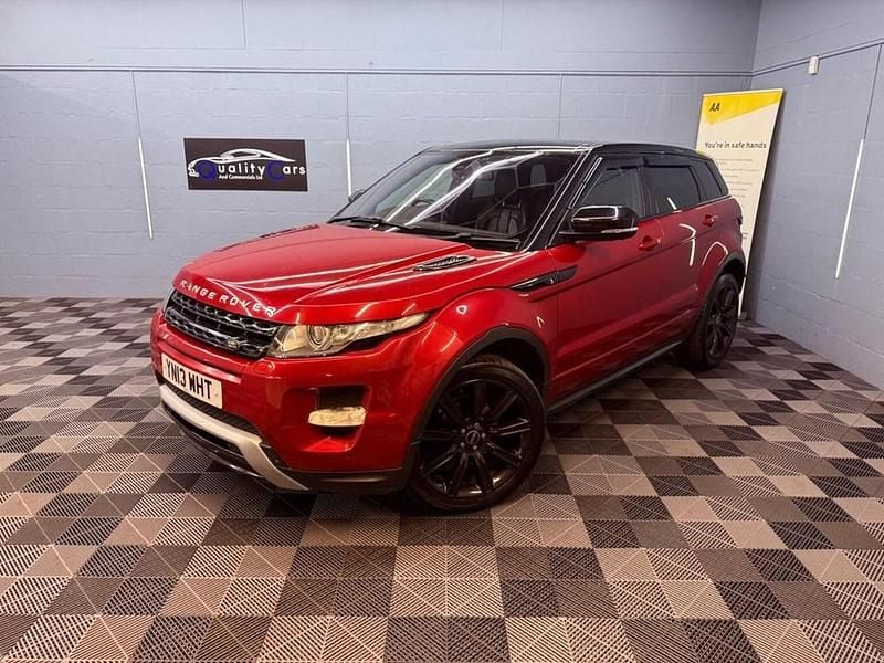 Used Land Rover Range Rover evoque Dynamic 240 HP (176 kW) 2013 Red SUV