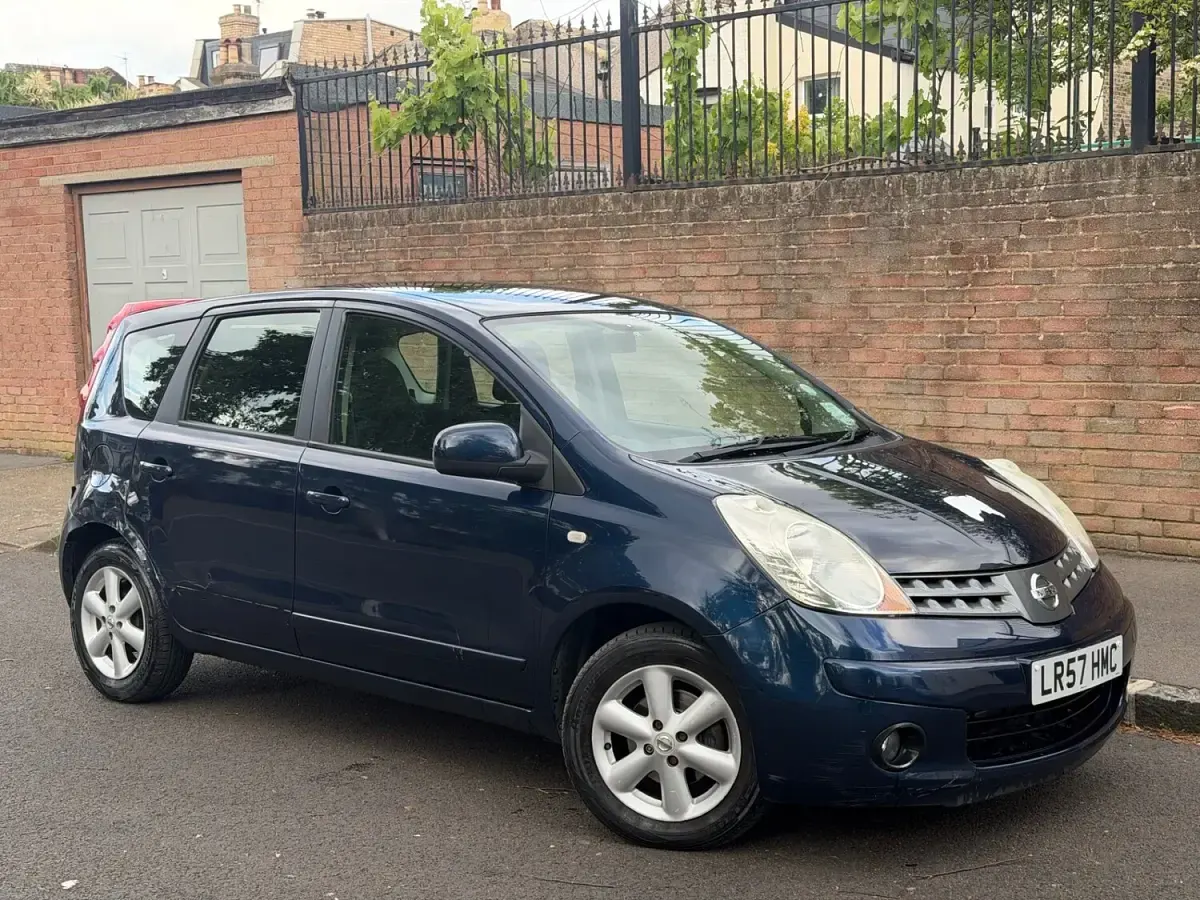 Used Nissan Note Acenta 2007 Blue Hatchback
