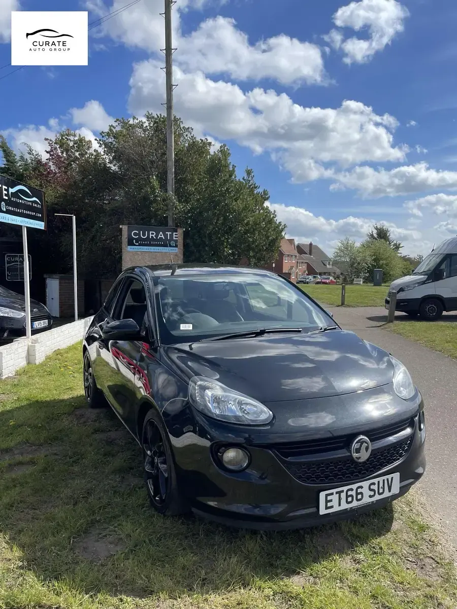 Used Vauxhall Adam S 70 HP (51 kW) 2017 Black Hatchback