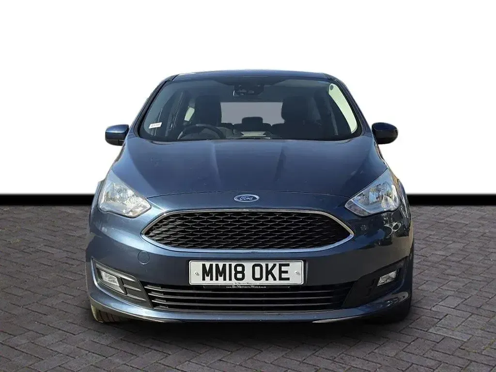 Used Ford C-MAX Zetec 125 HP (91 kW) 2018 Blue MPV