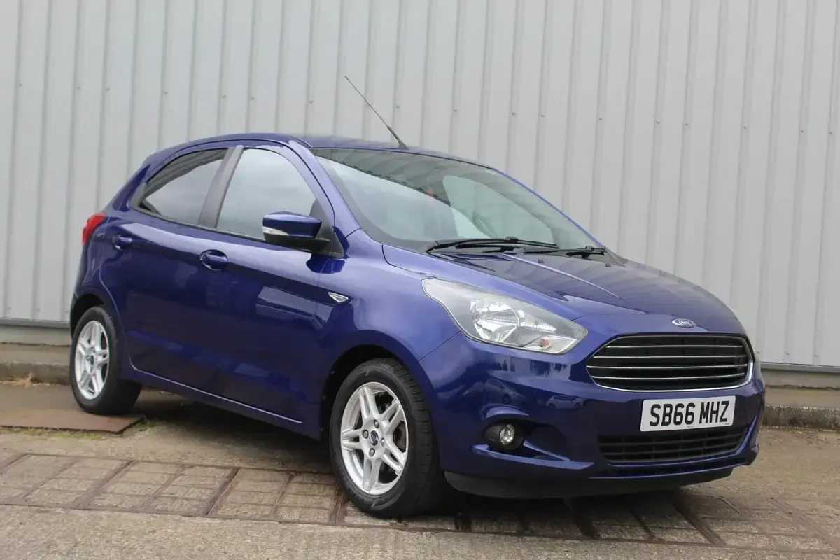 Used Ford Ka Plus Zetec 2016 Blue Hatchback
