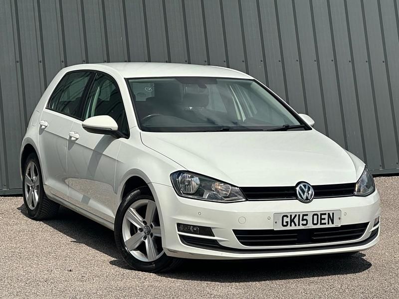 White Used 2015 VW Golf VII Match Hatchback | £5,814 (Fair price) - Image 1/4