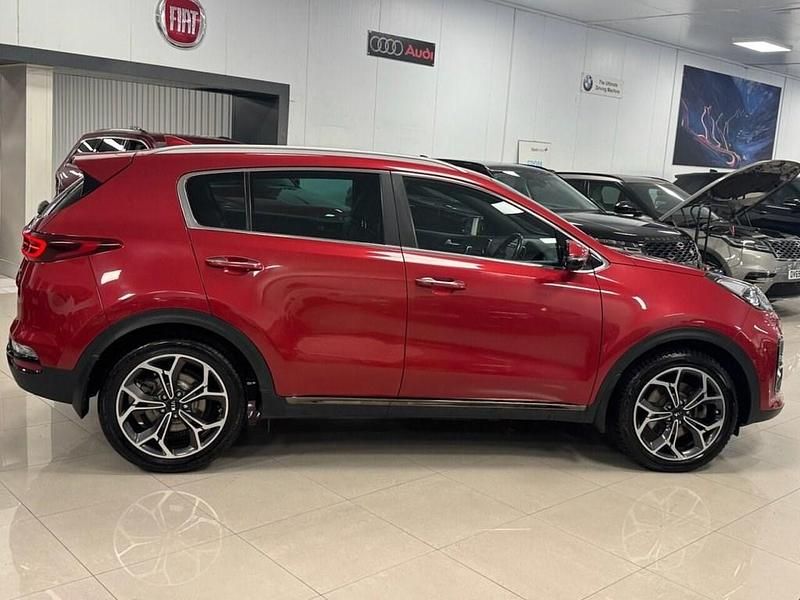 Used Kia Sportage GT-Line 134 HP (98 kW) 2018 Red SUV