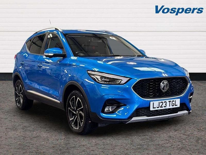 Blue Used 2023 MG ZS Exclusive Sedan | £14,990 (Fair price) - Image 1/4