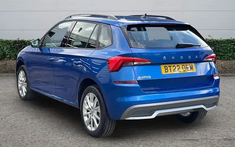 Used Skoda Kamiq SE 150 HP (110 kW) 2022 Blue SUV