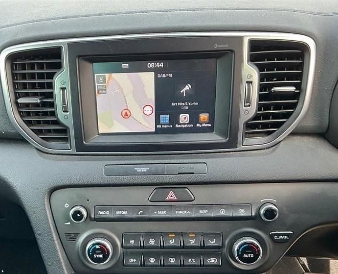 Begagnad Kia Sportage 2017 Svart SUV
