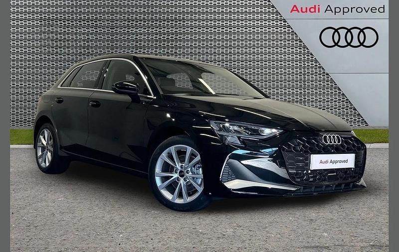 Black Used 2025 Audi A3 e-tron Sport Hatchback | £29,399 (Super price) - Image 1/4