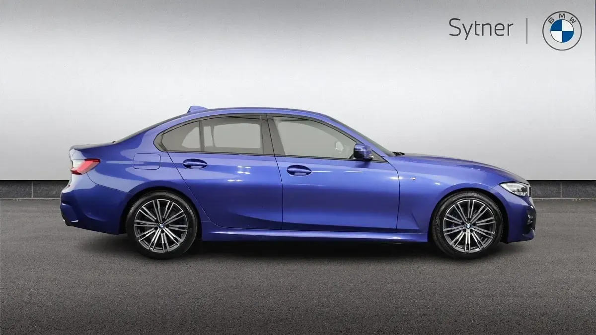 Used BMW 330 M Sport 254 HP (186 kW) 2019 Blue Sedan