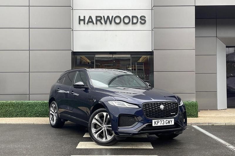 Blue Used 2023 Jaguar F-Pace R-Dynamic SUV | £39,290 (Fair price) - Image 1/4