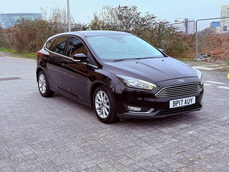 Black Used 2017 Ford Focus Titanium Hatchback | £4,495 (Super price) - Image 1/4