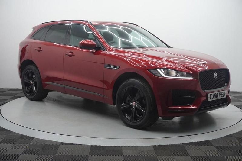 Used Jaguar F-Pace R-Sport 2018 Red SUV