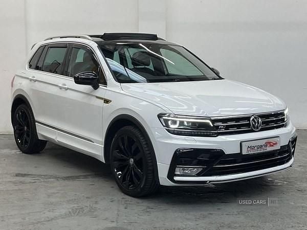 Used VW Tiguan R-line 150 HP (110 kW) 2017 White SUV
