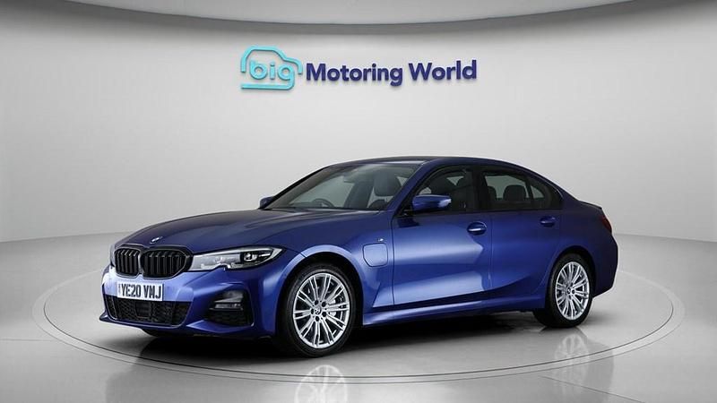 Used BMW 330e M Sport 292 HP (214 kW) 2020 Blue Sedan