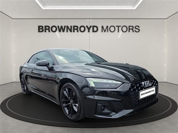 Black Used 2021 Audi A5 S-Line Coupe | £21,990 (Super price) - Image 1/1