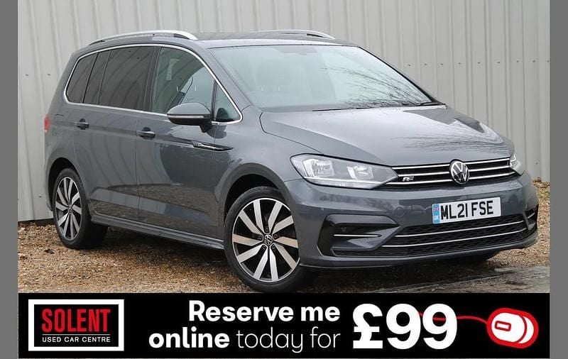Used VW Touran R-line 147 HP (108 kW) 2021 Grey MPV