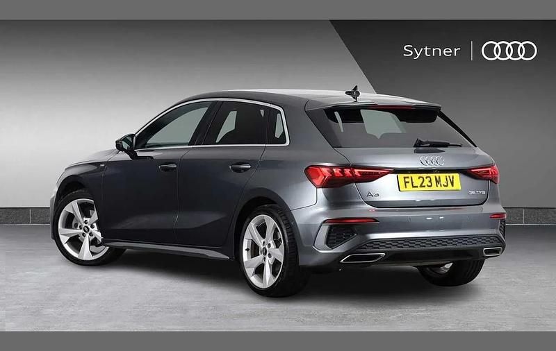 Used Audi A3 S-Line 147 HP (108 kW) 2023 Grey Sedan