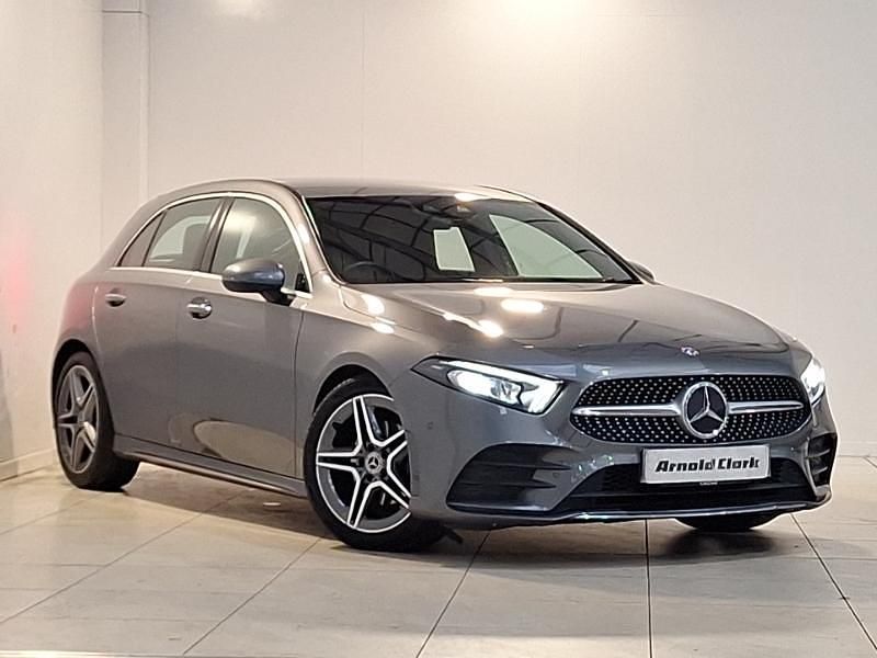 Grey Used 2019 Mercedes A180 AMG Line Premium Hatchback | £18,498 (A bit pricey) - Image 1/4