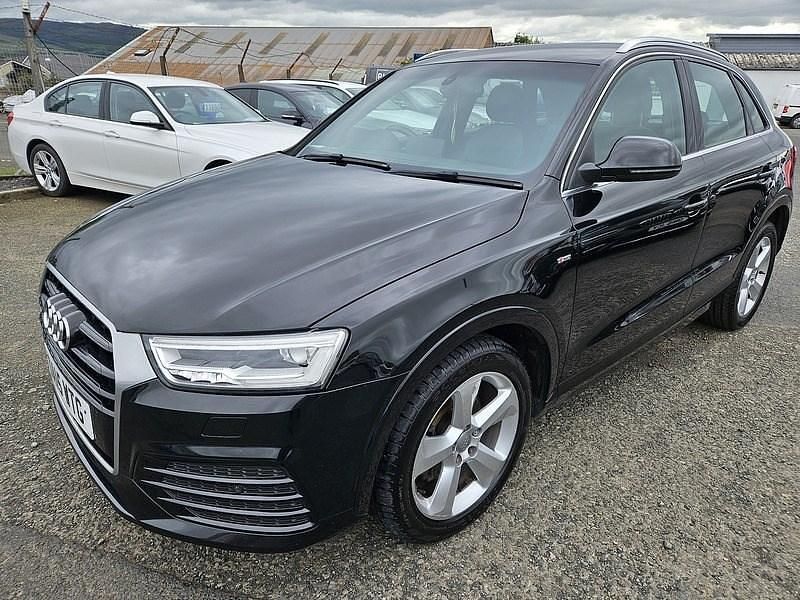 Black Used 2015 Audi Q3 S-Line SUV | £7,995 (Good price) - Image 1/4