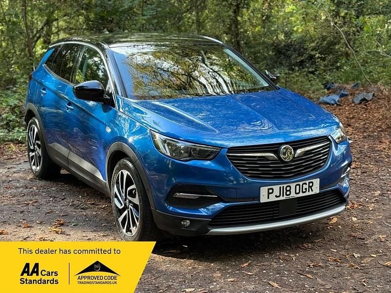Blue Used 2018 Vauxhall Grandland X Elite SUV | £9,695 (Fair price) - Image 1/4