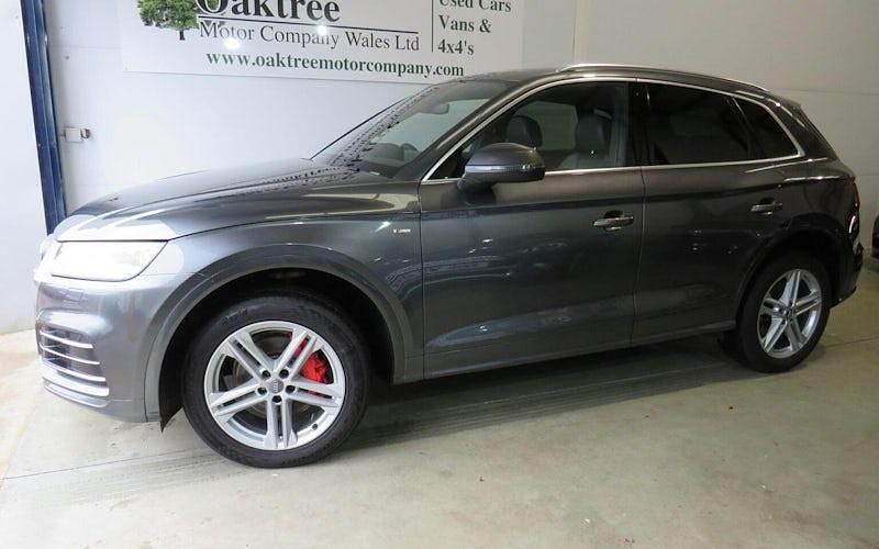 Used Audi Q5 S-Line 190 HP (139 kW) 2018 Grey SUV