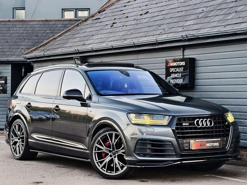Grey Used 2017 Audi SQ7 Comfort SUV | £33,489 (Fair price) - Image 1/4