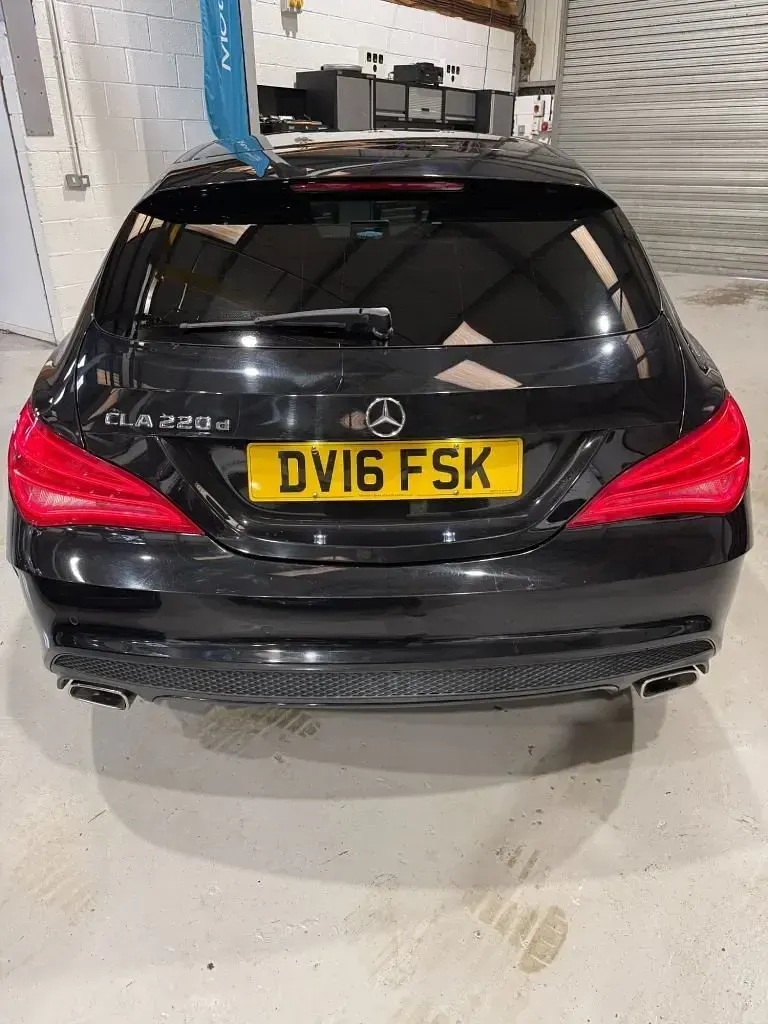 Used Mercedes CLA220 AMG 177 HP (130 kW) 2016 Black Coupe
