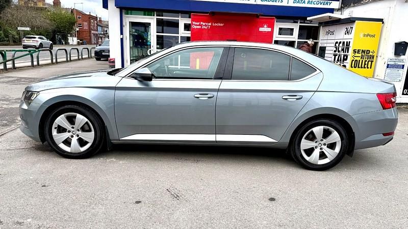 Used Skoda Superb SE Technology 150 HP (110 kW) 2016 Grey Hatchback