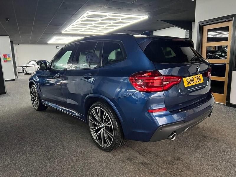 Used BMW X3 M Sport 190 HP (139 kW) 2018 Blue SUV