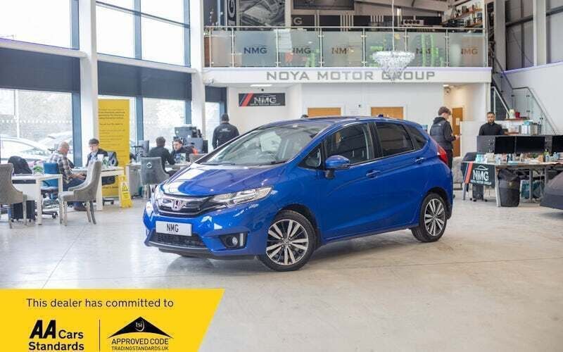 Blue Used 2017 Honda Jazz EX Hatchback | £8,499 (Fair price) - Image 1/4