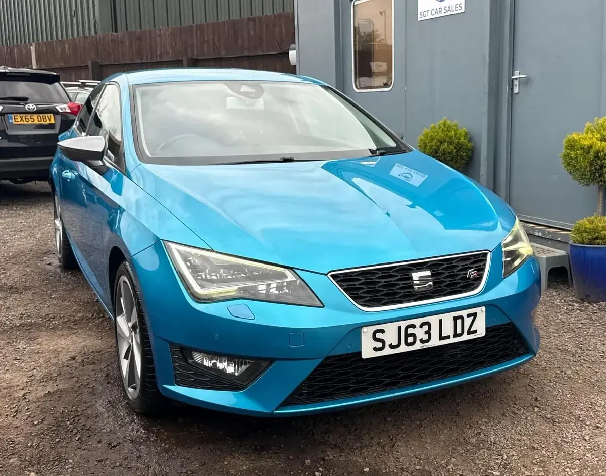 Used Seat Leon FR Sport 180 HP (132 kW) 2013 Blue Coupe