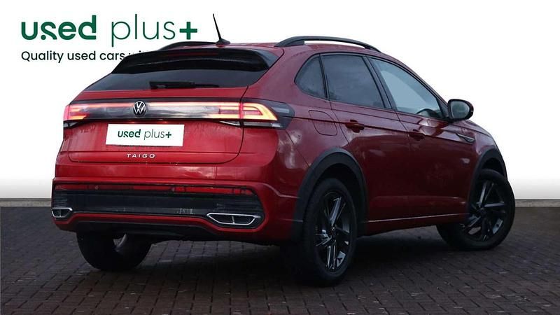 Used VW Taigo R-line 110 HP (80 kW) 2023 Red SUV