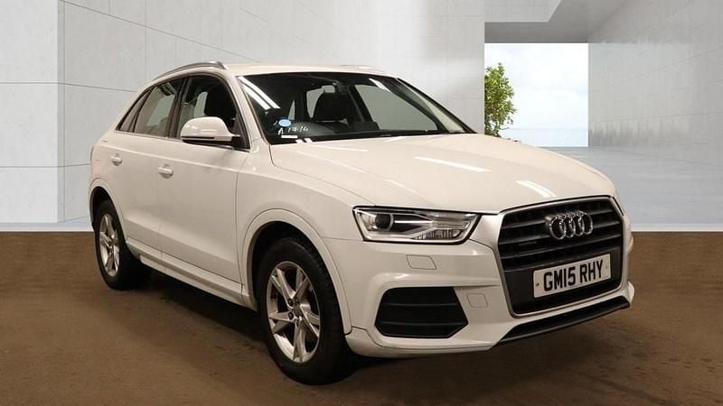 Used Audi Q3 S-line plus 150 HP (110 kW) 2015 Ibis white SUV