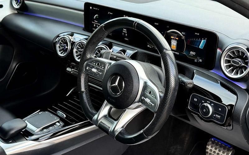 Used Mercedes A35 AMG Premium Plus 306 HP (225 kW) 2021 Black Hatchback