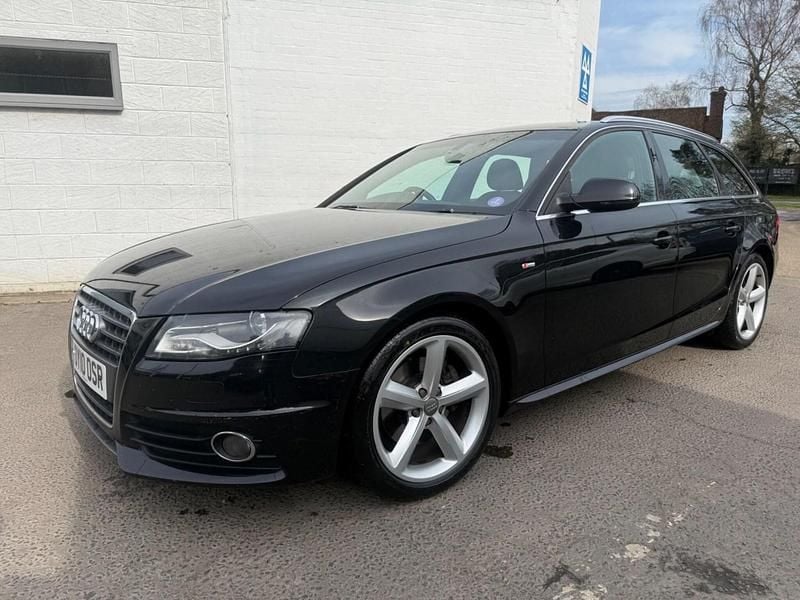 Used Audi A4 S-Line 160 HP (117 kW) 2010 Black Estate