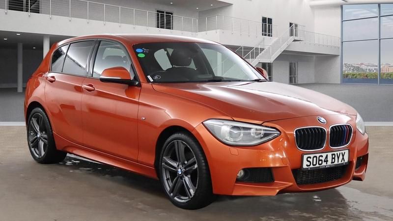 Used BMW 120 M Sport 2014 Orange Hatchback