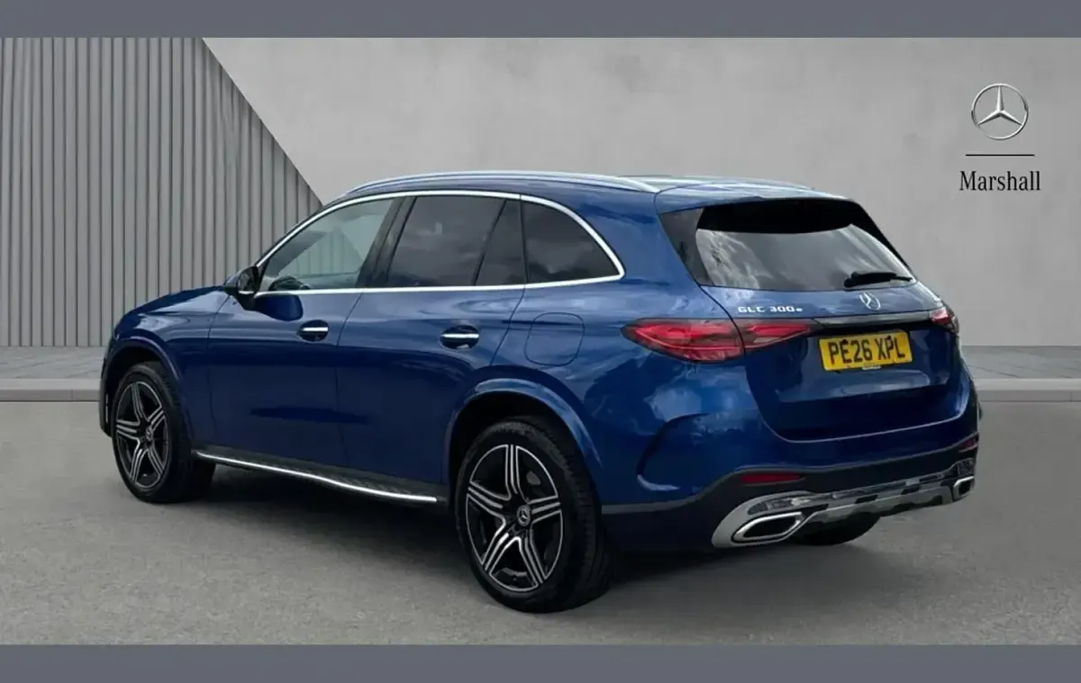 Used Mercedes GLC300 AMG line 308 HP (226 kW) 2026 Blue SUV