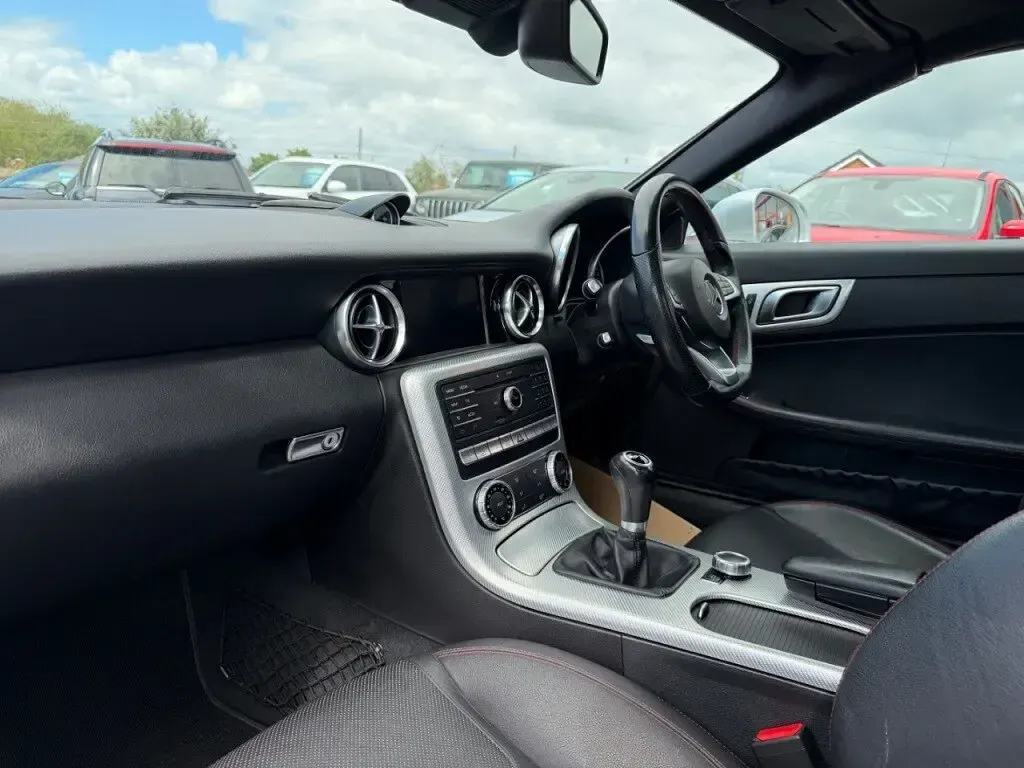 Used Mercedes SLC200 AMG line 2017 Silver Cabriolet