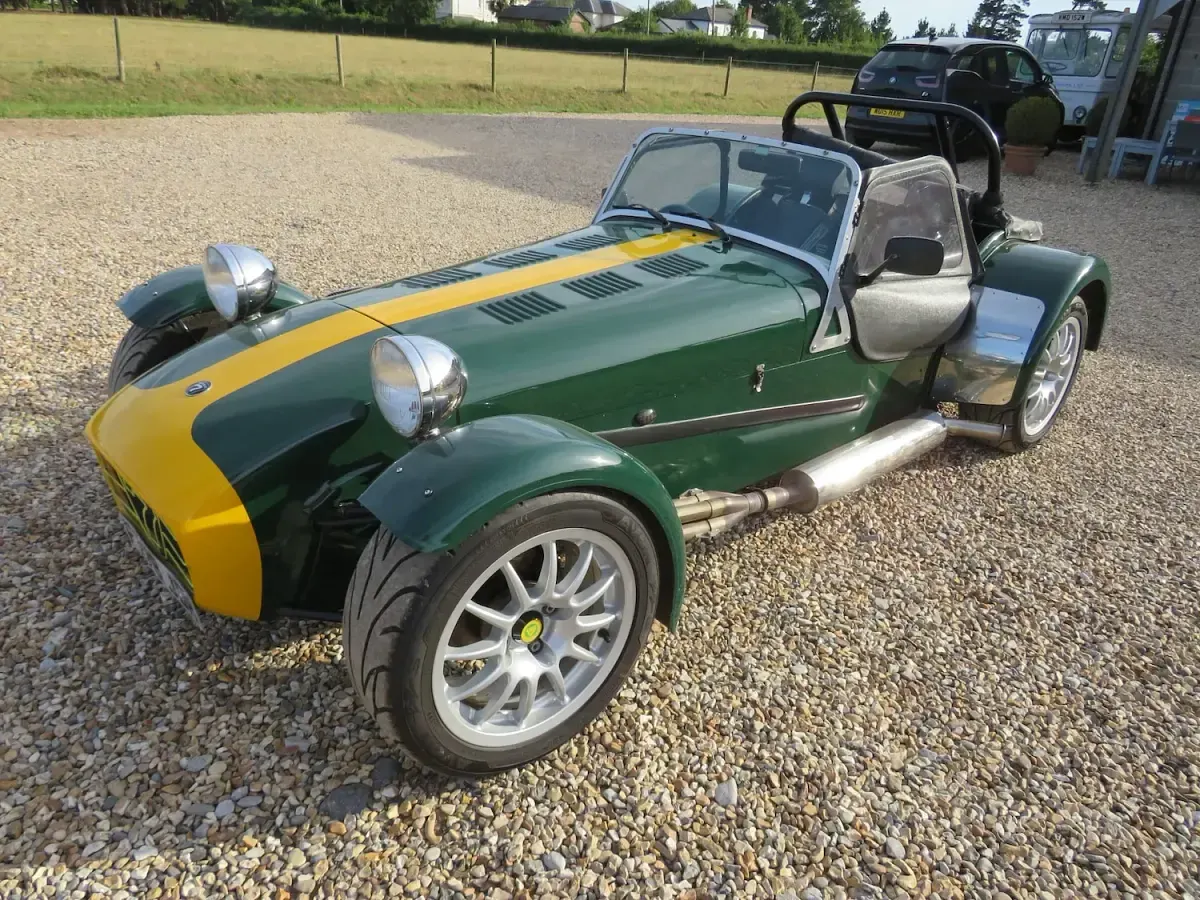 Used Caterham Seven 1989 Green Cabriolet