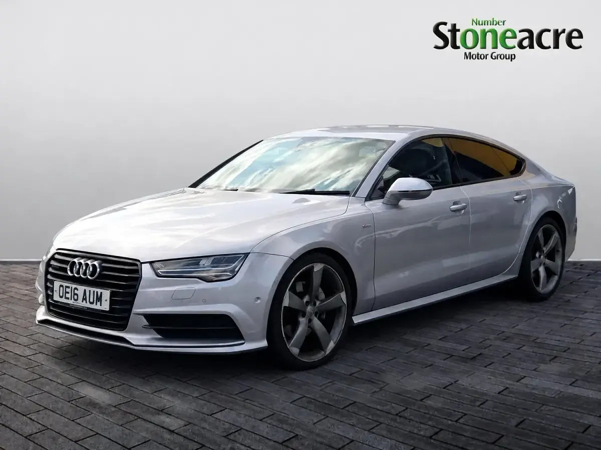 Used Audi A7 Black Edition 2016 Silver Hatchback