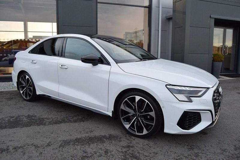 Used Audi S3 Advanced 310 HP (228 kW) 2021 White Sedan