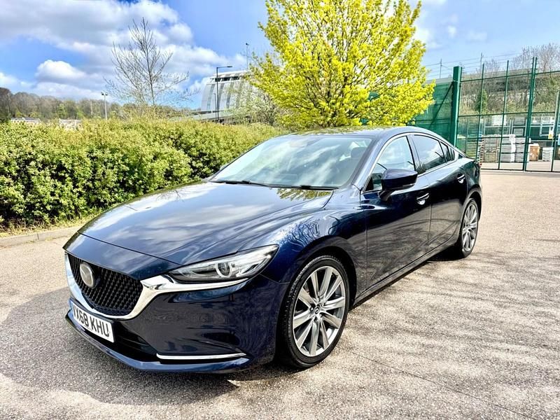 Usado Mazda 6 Inclusive 150 HP (110 kW) 2018 Azul Sedan