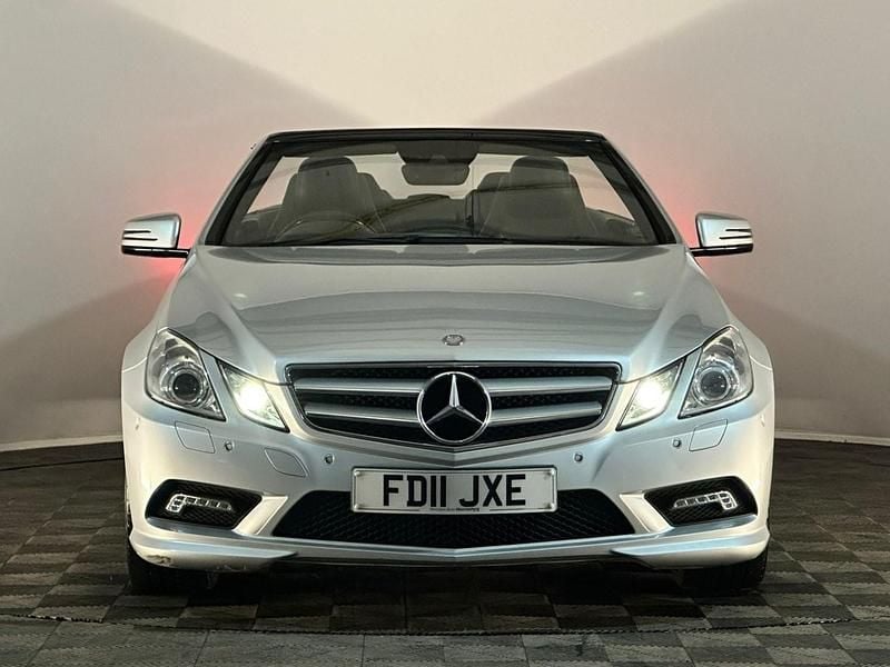 Used Mercedes E250 201 HP (147 kW) 2011 Silver Cabriolet