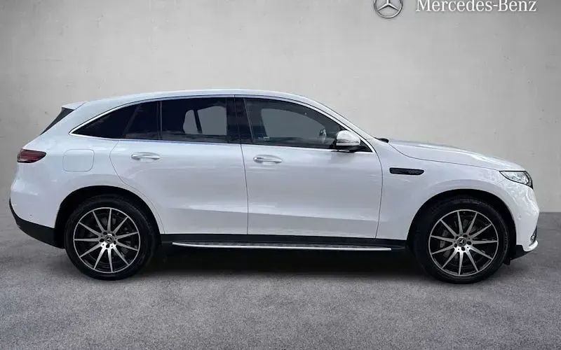 Used Mercedes EQC400 AMG line 300 kW (408 HP) 2021 White SUV