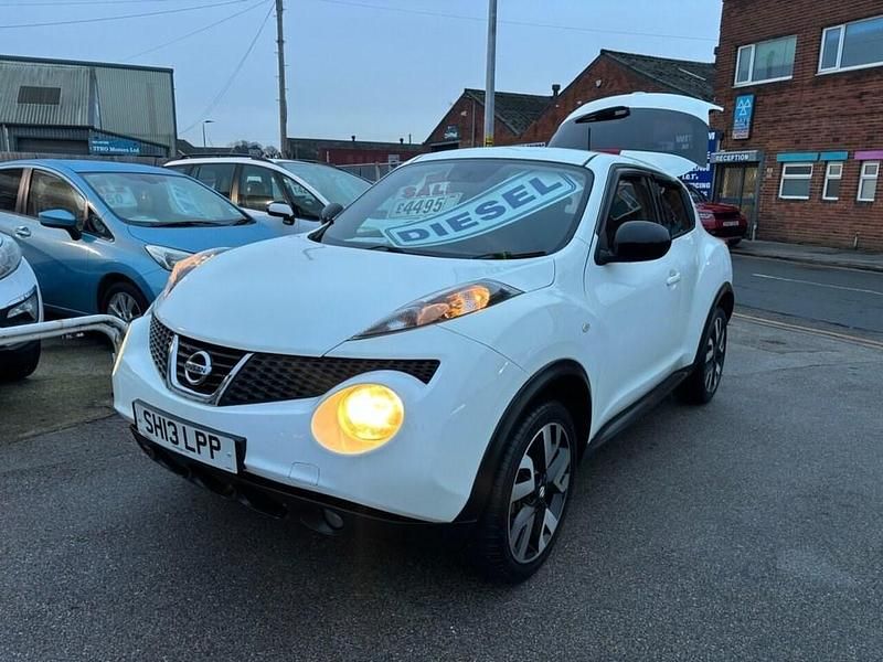 Used Nissan Juke N-TEC 110 HP (80 kW) 2013 White SUV