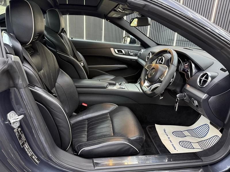 Usado Mercedes SL350 2014 Cinzento Cabrios