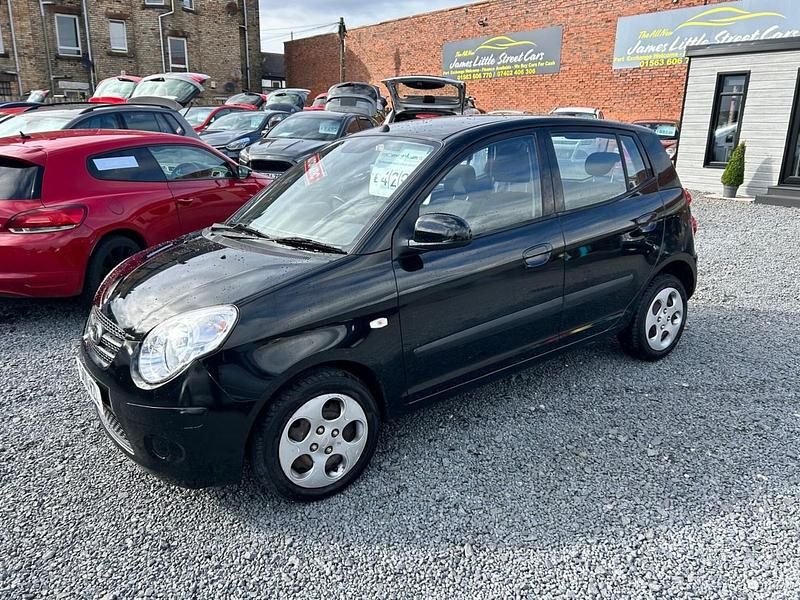 Used Kia Picanto 64 HP (47 kW) 2010 Black Hatchback